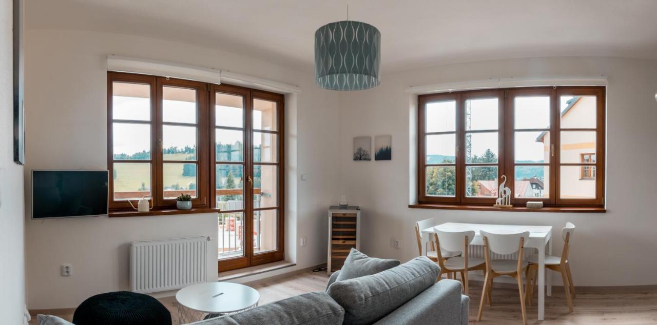 Apartman Sjezdovka Kasperske Hory Exterior foto